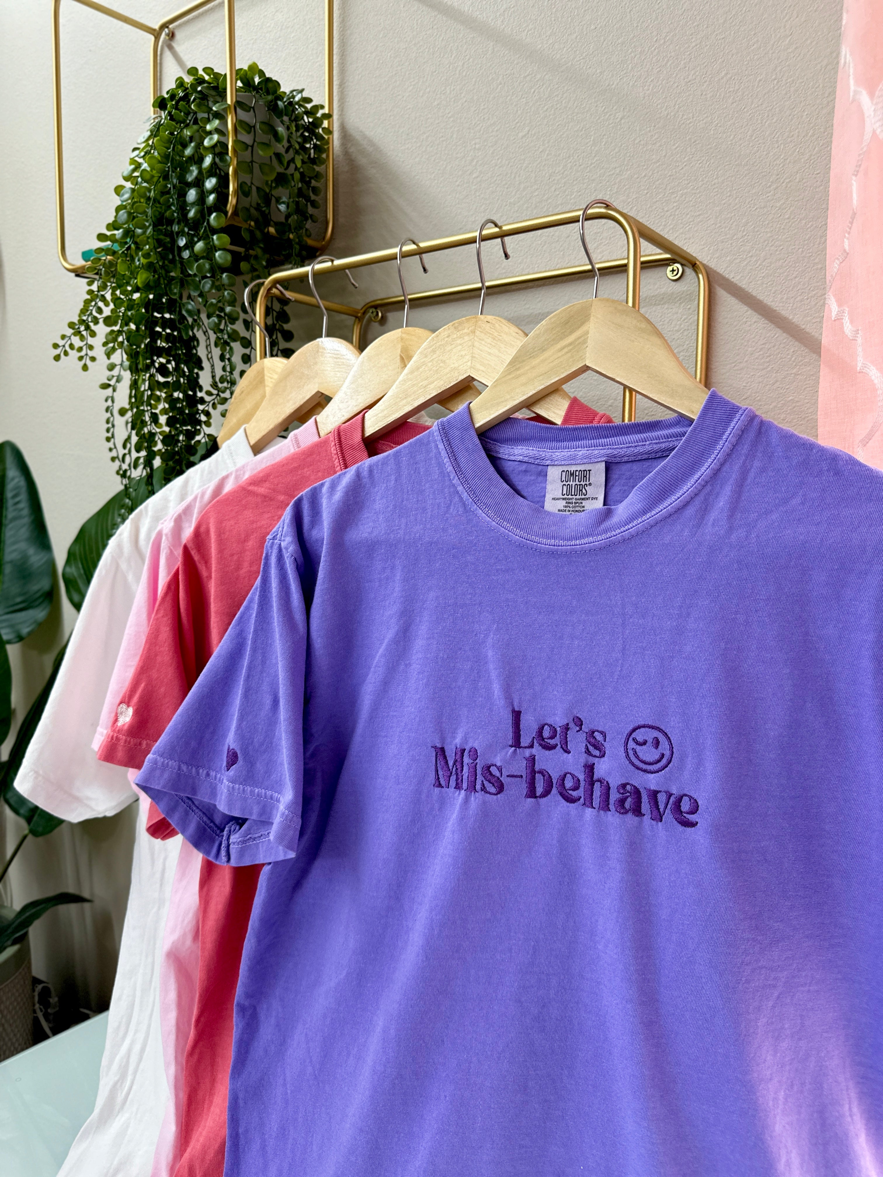 Let's Mis-Behave Tee